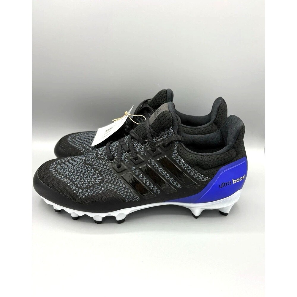 Adidas Ultraboost Football Cleats shoes Black/gray Woven JP7410 Men’s 11 NEW